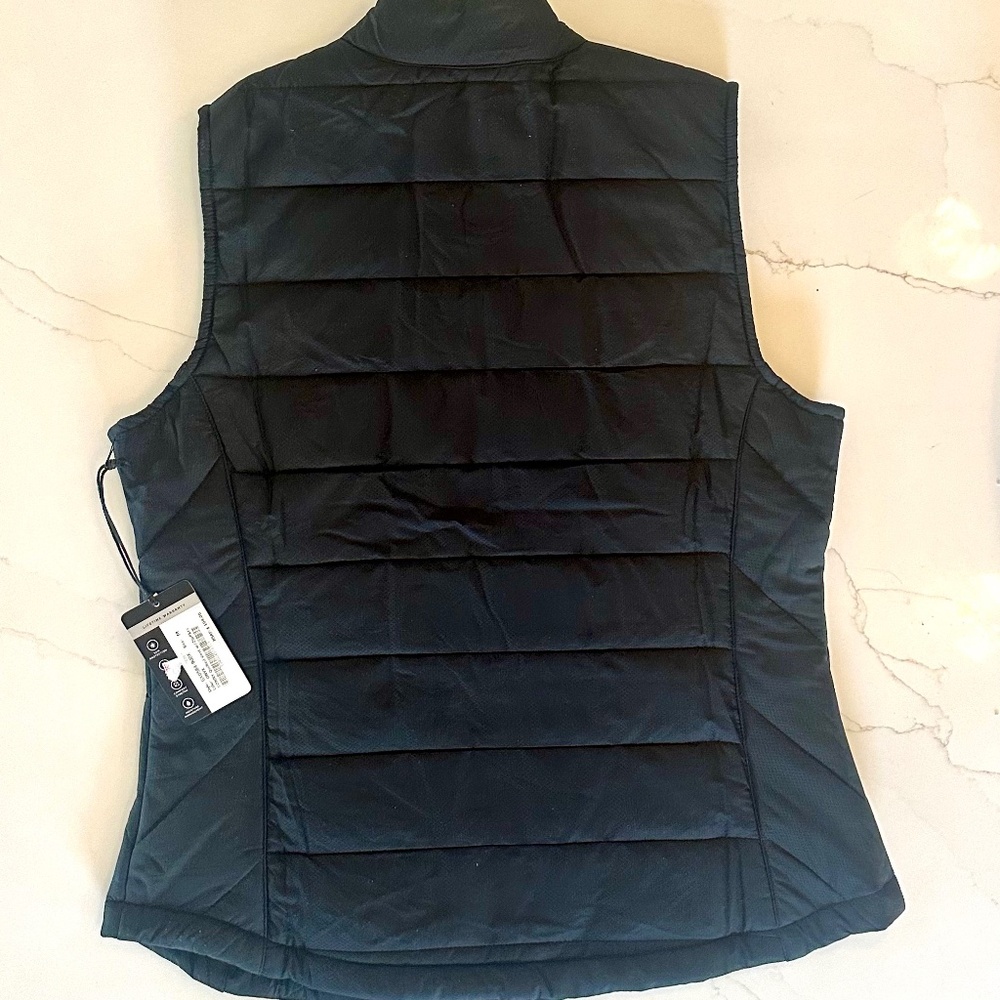 Tail Sonny Vest (NWT) - Onyx Black Quilted Vest, Med - Picture 4 of 8